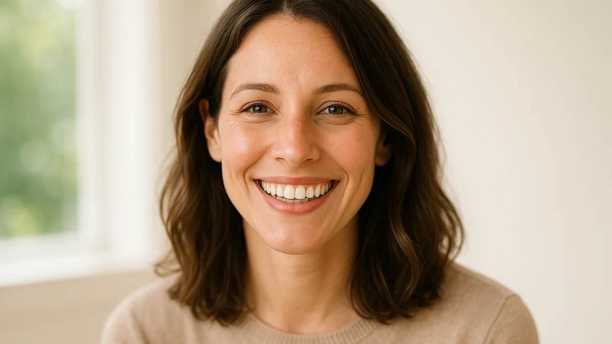 Teeth Cleaning in Miami Beach — Professional Teeth Cleanings — a person with a healthy, natural-looking smile